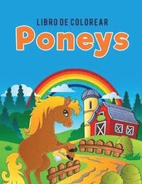bokomslag Libro de Colorear Poneys