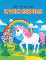 bokomslag Libro para colorear unicornio