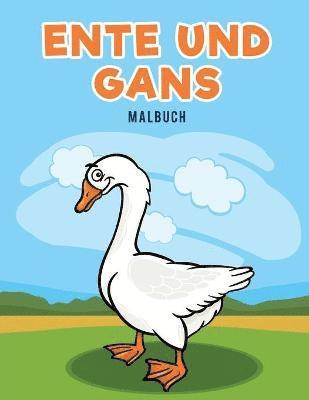 bokomslag Ente und Gans Malbuch