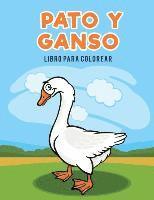 bokomslag Pato y ganso libro para colorear