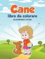 Cane libro da colorare 1