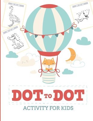 bokomslag Dot to Dot Activity for Kids (50 Animals)