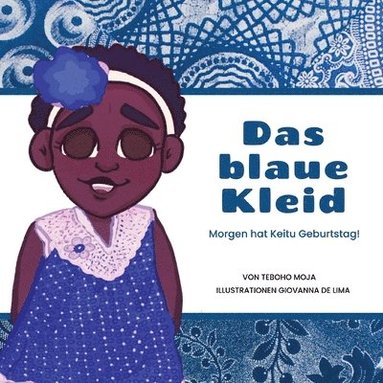 Teboho Moja - blaue Kleid, Häftad