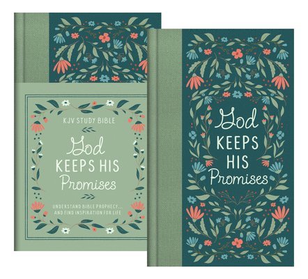 Christopher D. Hudson - God Keeps His Promises KJV Study Bible [Sage Floral]: Understand Bible Prophecy. . .and Find Inspiration for Life, Inbunden