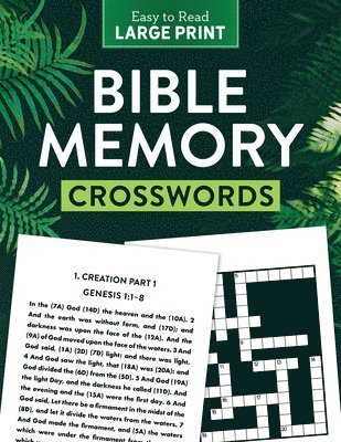 Bible Memory Crosswords Large Print 1