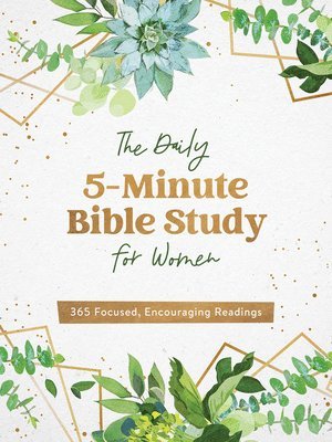 Compiled by Barbour Staff - The Daily 5-minute Bible Study for Women, Häftad