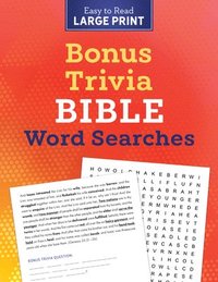 bokomslag Bonus Trivia Bible Word Searches Large Print