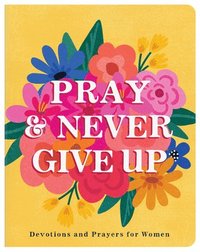 bokomslag Pray and Never Give Up: Devotions and Prayers for Women