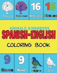 bokomslag Spanish and English, Coloring & Activity Book