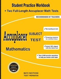 bokomslag Accuplacer Subject Test Mathematics
