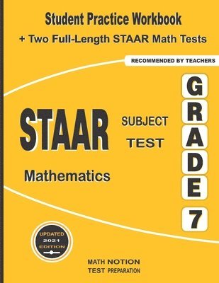bokomslag STAAR Subject Test Mathematics Grade 7