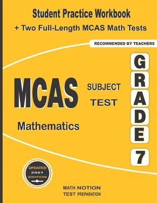 MCAS Subject Test Mathematics Grade 7 1