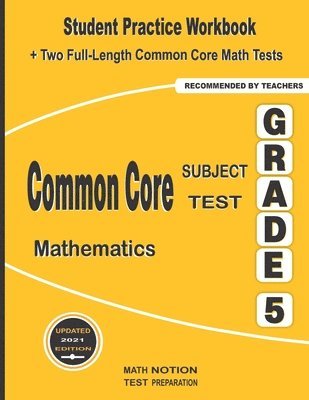bokomslag Common Core Subject Test Mathematics Grade 5