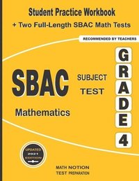 bokomslag SBAC Subject Test Mathematics Grade 4