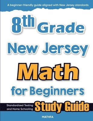 bokomslag 8th Grade New Jersey Math for Beginners