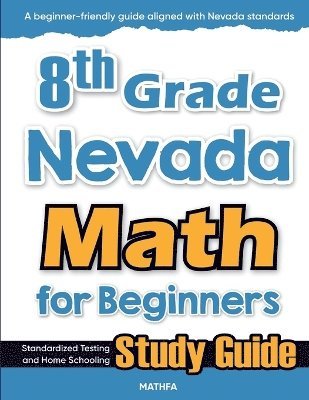 bokomslag 8th Grade Nevada Math for Beginners
