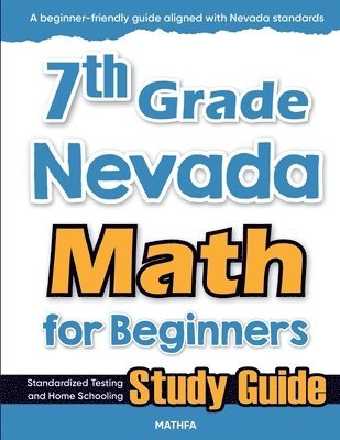 bokomslag 7th Grade Nevada Math for Beginners