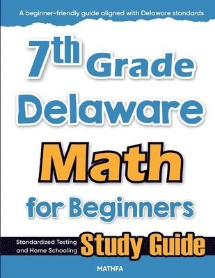 bokomslag 7th Grade Delaware Math for Beginners