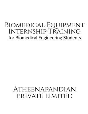 bokomslag Biomedical Equipment Internship Training