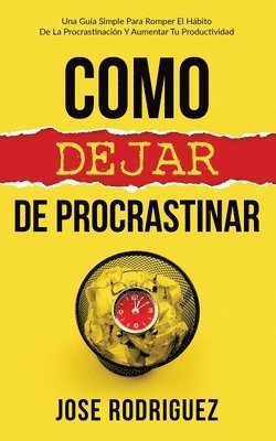 bokomslag Como dejar de procrastinar