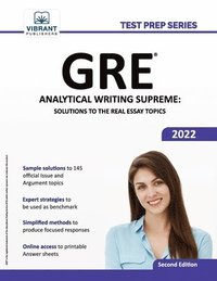 bokomslag GRE Analytical Writing Supreme