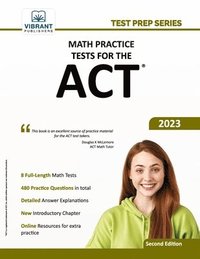 bokomslag Math Practice Tests for the ACT