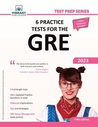 bokomslag 6 Practice Tests for the GRE