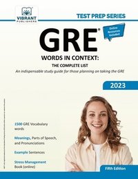 bokomslag GRE Words In Context