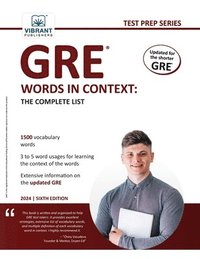 bokomslag GRE Words In Context