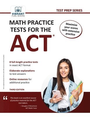 bokomslag Math Practice Tests for the ACT