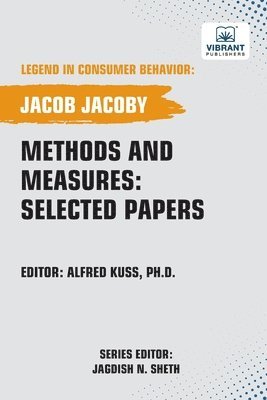Jacob Jacoby, Publishers - Methods and Measures, Häftad