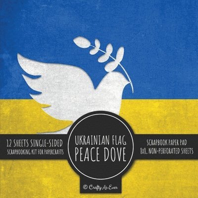 Ukrainian Flag Peace Dove Scrapbook Paper Pad 1