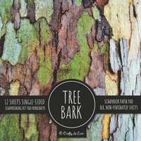 bokomslag Tree Bark Scrapbook Paper Pad