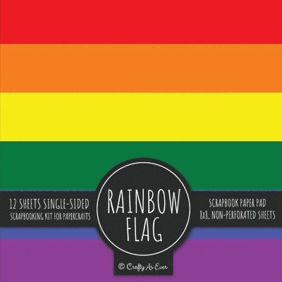 Rainbow Flag Scrapbook Paper Pad 1