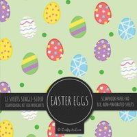 bokomslag Easter Eggs Scrapbook Paper Pad