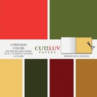 bokomslag Christmas Colors Decorative Craft Paper