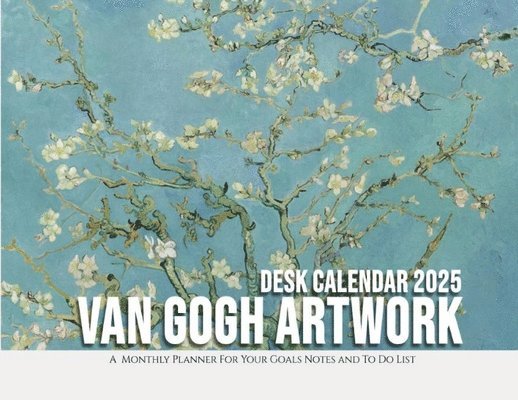 Van Gogh Artwork Desk Calendar 2025 1