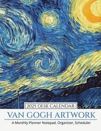 bokomslag 2025 Desk Calendar Van Gogh Artwork