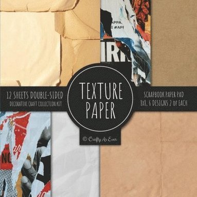 bokomslag Texture Paper for Collage Scrapbooking