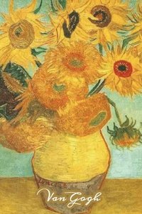 bokomslag Vase with Twelve Sunflowers Van Gogh Note Book