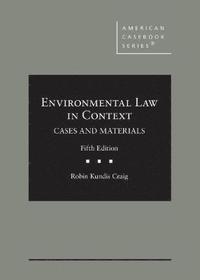 bokomslag Environmental Law in Context