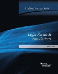 bokomslag Rees's Legal Research Simulations