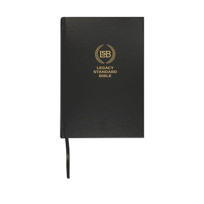 Lsb Large Print Wide Margin Black Hardcover 1