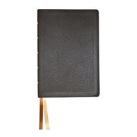 bokomslag NASB Large Print Wide Margin - Brown Cowhide