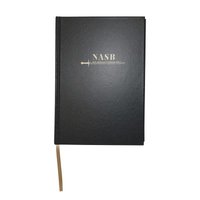 bokomslag NASB Large Print Wide Margin - Black Hardcover