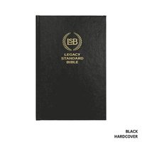 bokomslag Legacy Standard Bible, Single Column Text Only Edition - Black Hardcover