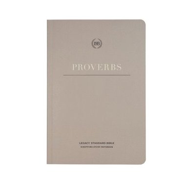 bokomslag Lsb Scripture Study Notebook: Proverbs