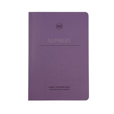 bokomslag Lsb Scripture Study Notebook: Numbers: Legacy Standard Bible