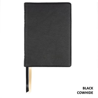 Lsb Giant Print Reference Edition, Paste-Down Black Cowhide 1