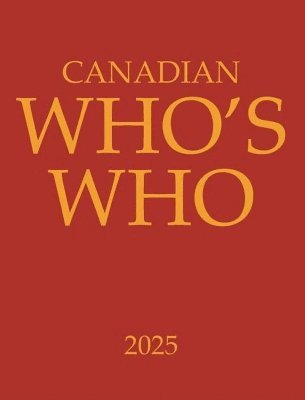 bokomslag Canadian Who's Who 2025